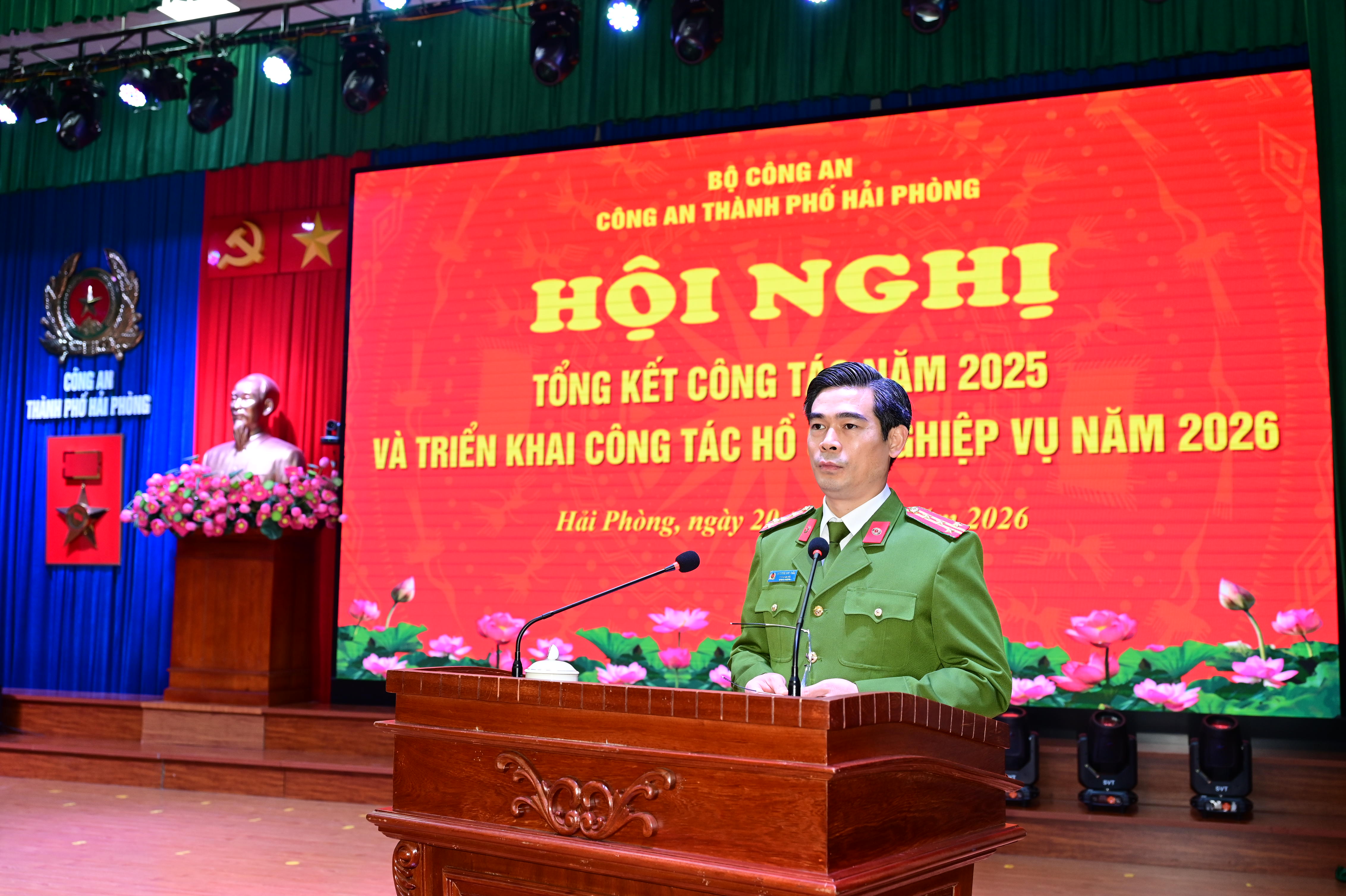 Lực lượng hồ sơ nghiệp vụ CATP triển khai công tác năm 2026: Đẩy mạnh ứng dụng CNTT và Chuyển đổi số trong công tác hồ sơ nghiệp vụ CAND